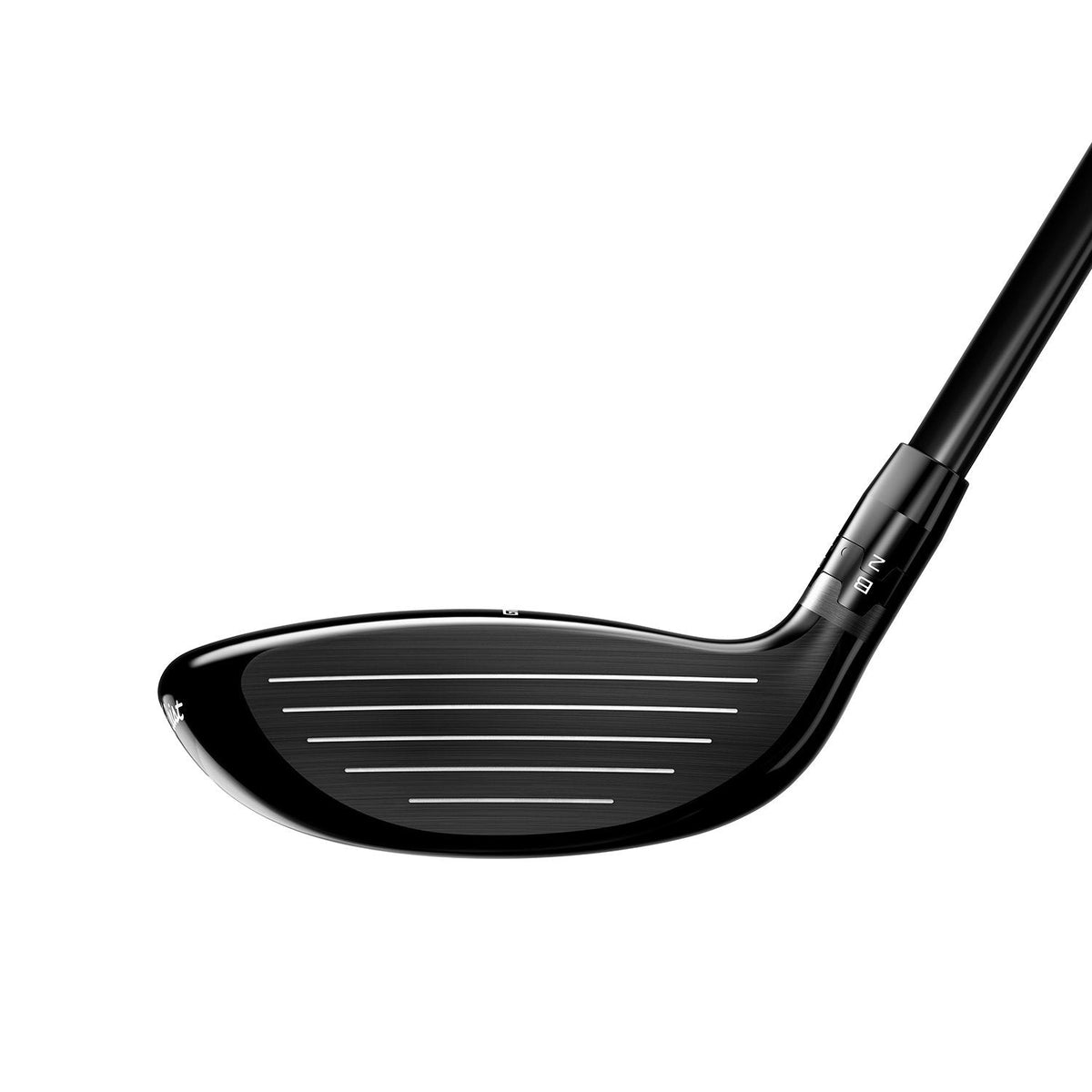Titleist GT2 fairwaywood, träffytan sedd framifrån