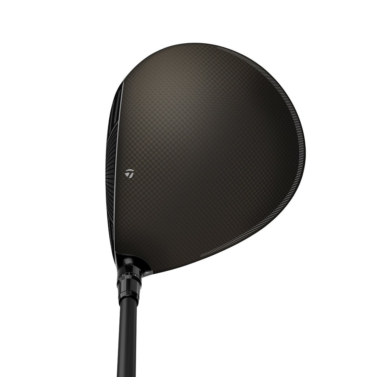 TaylorMade Qi4D driver, vy uppifrån vid adress