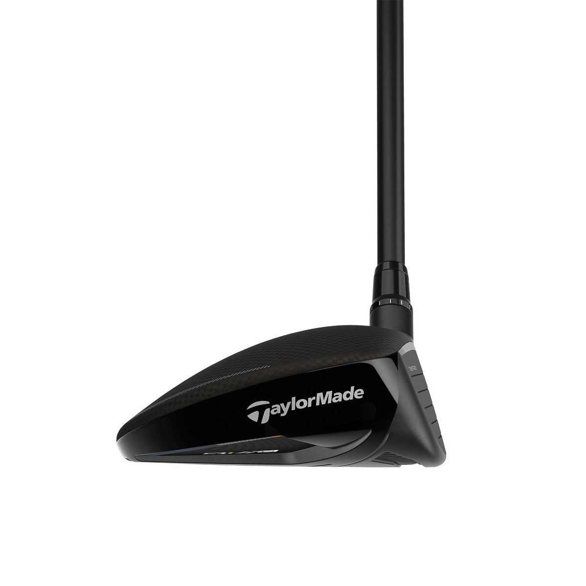 TaylorMade Qi4D fairwaywood, sulan med justerbar vikt sedd underifrån