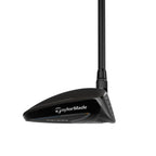 TaylorMade Qi4D Max fairwaywood, sulan med justerbar bakvikt sedd underifrån