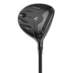 TaylorMade Qi4D Max fairwaywood, klubbhuvudet sett snett framifrån