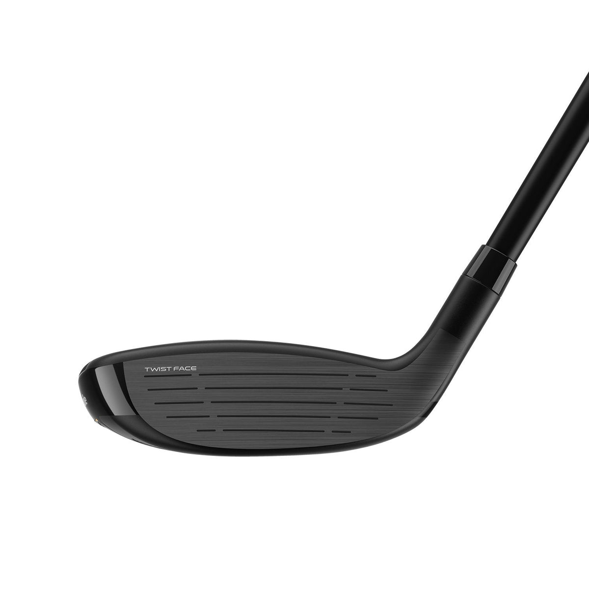 TaylorMade Qi4D Max Rescue hybrid sedd uppifrån vid adress